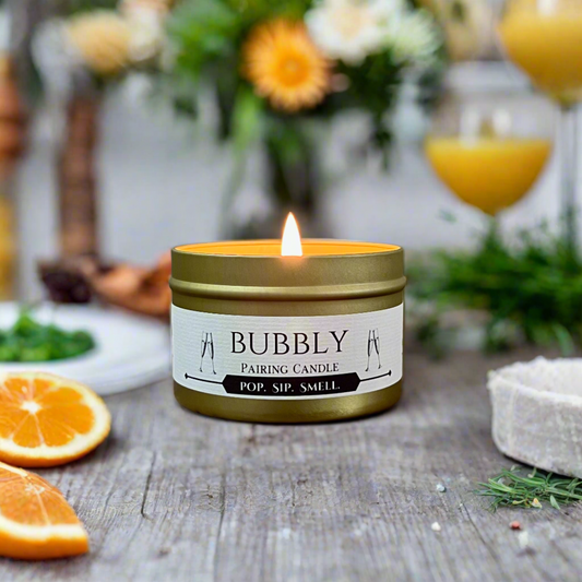 Bubbly Pairing Candle