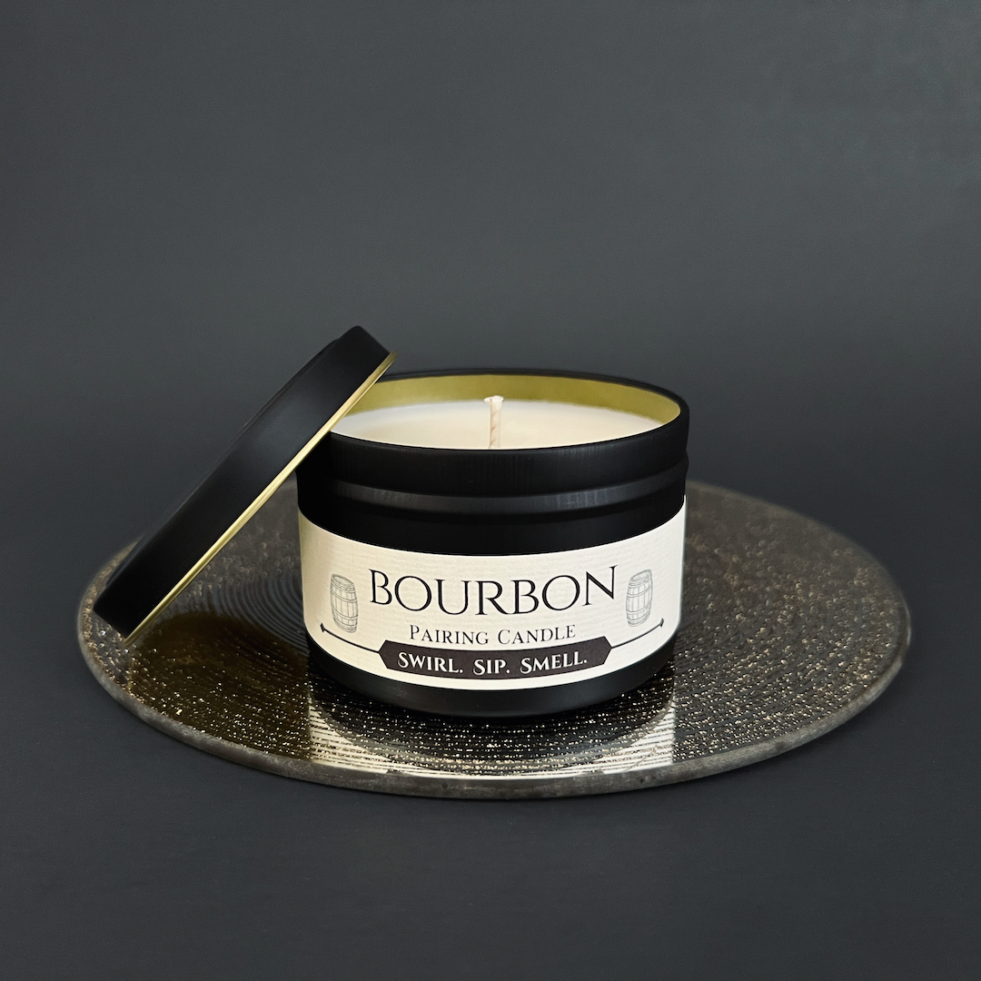 Bourbon Pairing Candle with Lid